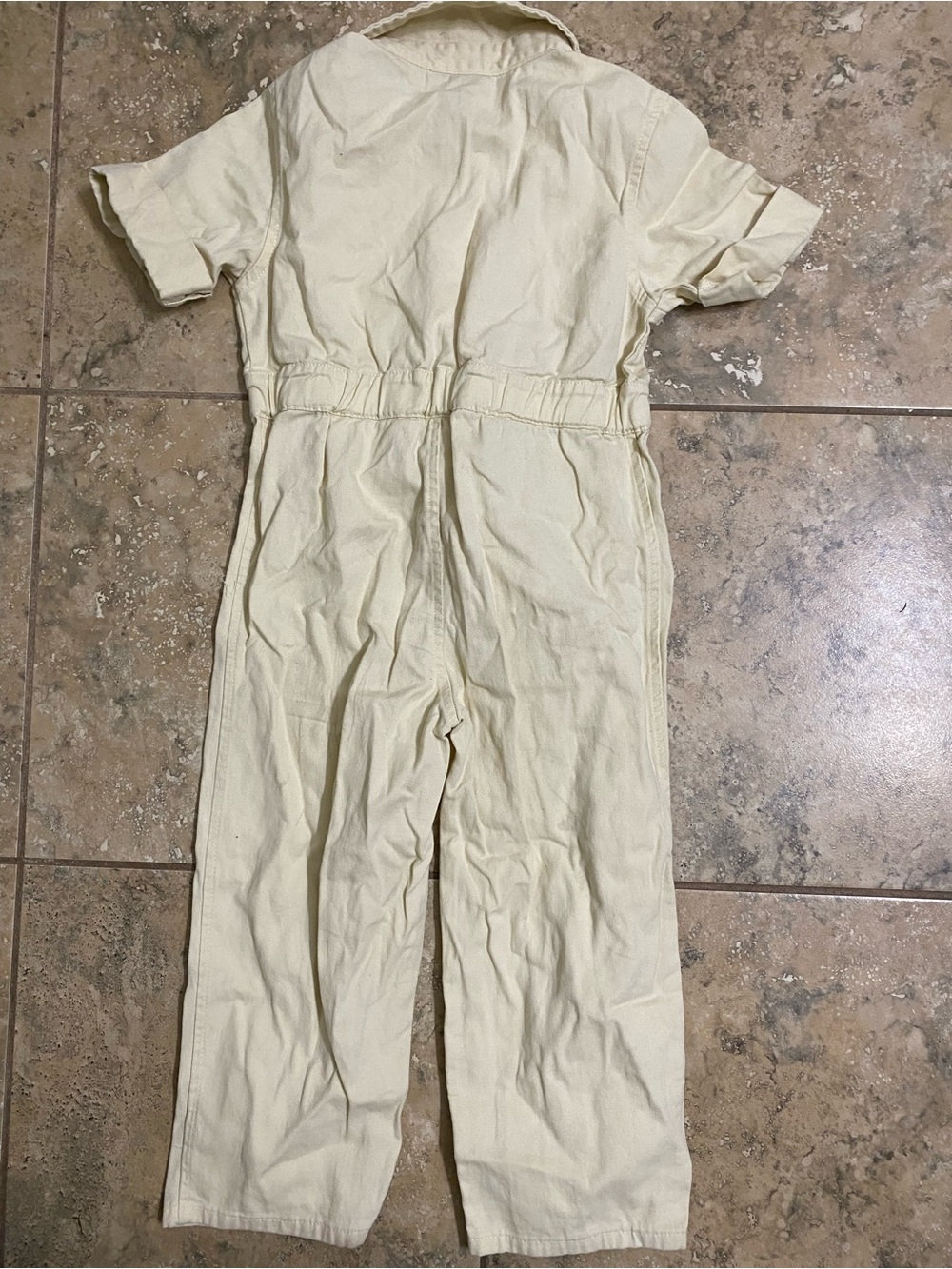 Disney Pixar Cars Lightning McQueen Khaki Mechanic Kids Embroidered Jumpsuit 4T - Picture 16 of 16